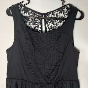 Never worn Anthropologie navy blue dress